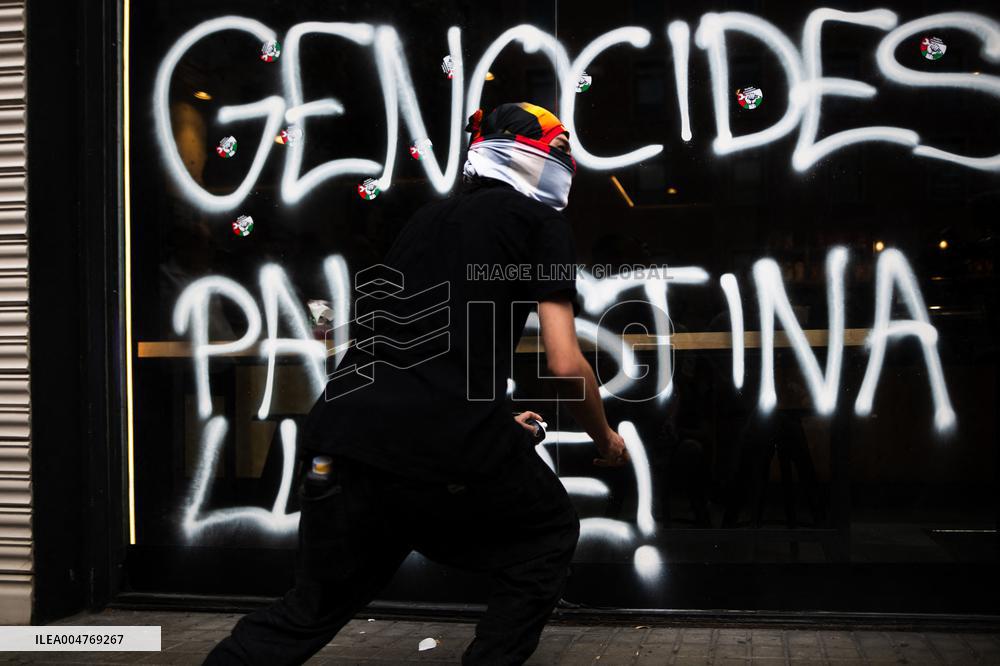 Student Union Demonstration in Support of Palestine - Spain