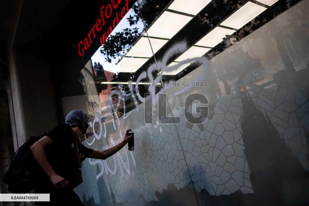 Student Union Demonstration in Support of Palestine - Spain