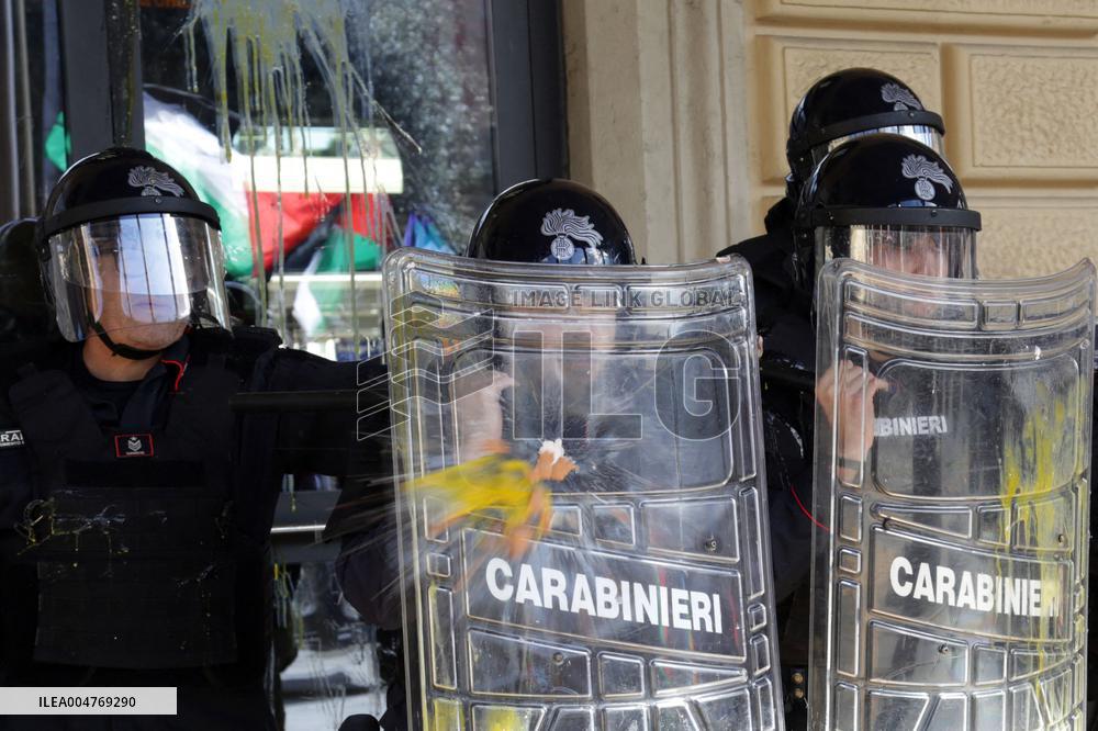 Student Demonstration in Support of Palestine - Italy