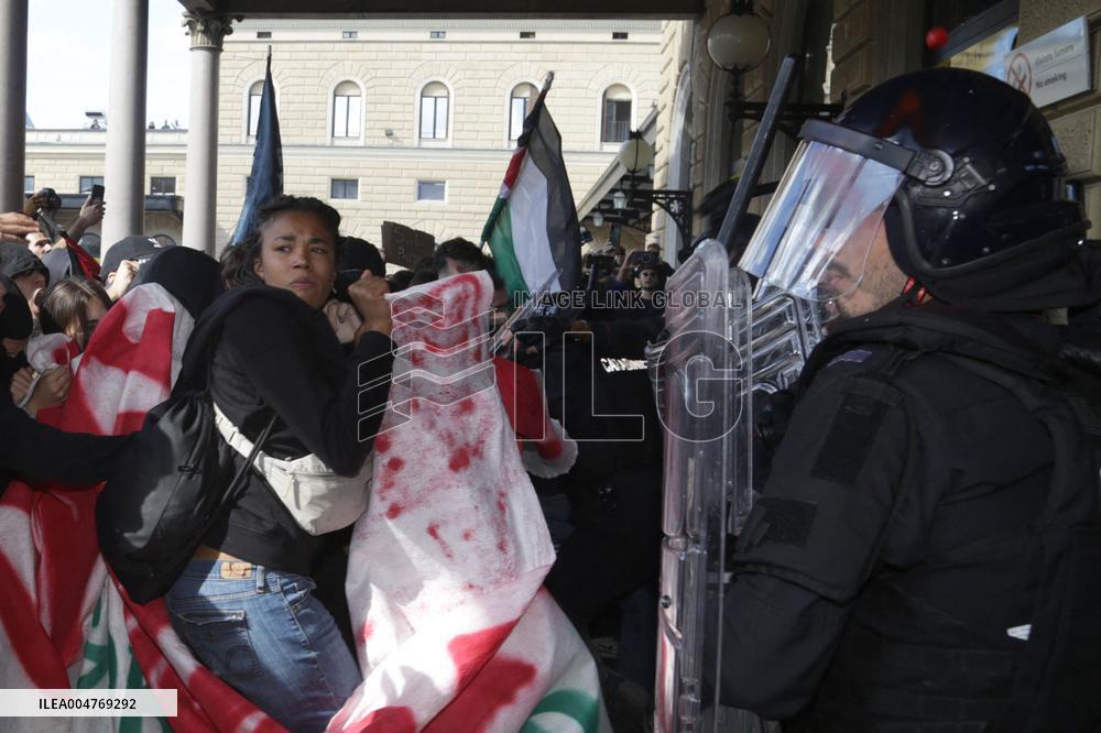 Student Demonstration in Support of Palestine - Italy
