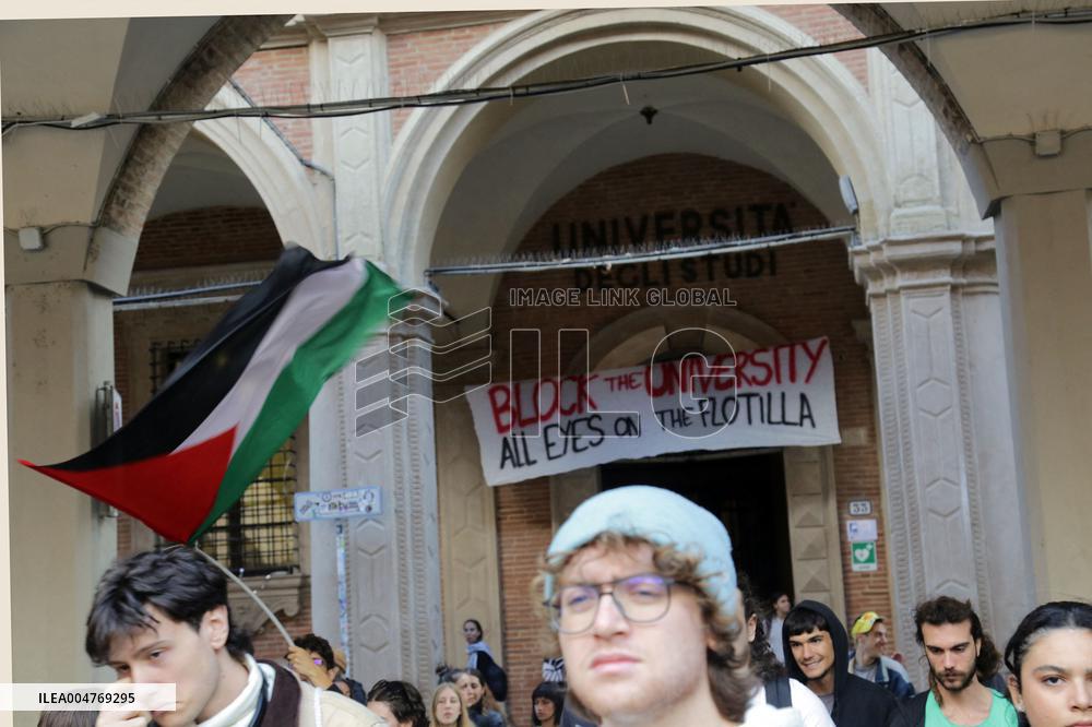 Student Demonstration in Support of Palestine - Italy