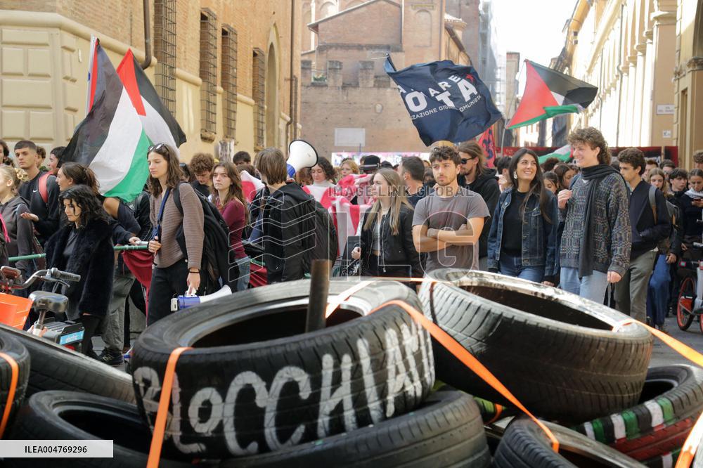 Student Demonstration in Support of Palestine - Italy