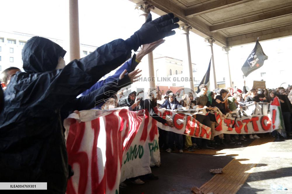 Student Demonstration in Support of Palestine - Italy