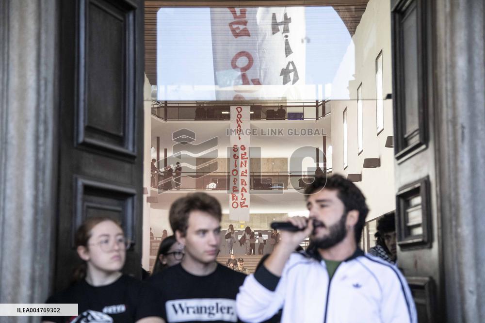 Student Demonstration in Support of Palestine - Italy