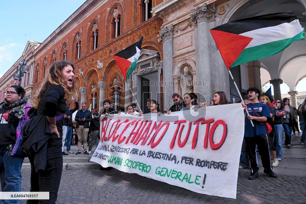 Student Demonstration in Support of Palestine - Italy