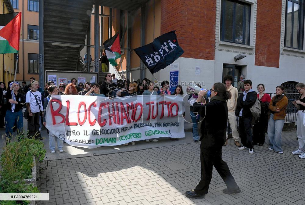 Student Demonstration in Support of Palestine - Italy
