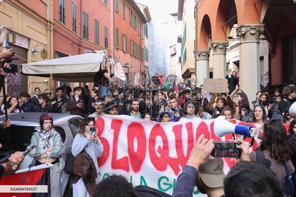 Student Demonstration in Support of Palestine - Italy