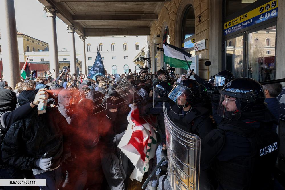 Student Demonstration in Support of Palestine - Italy