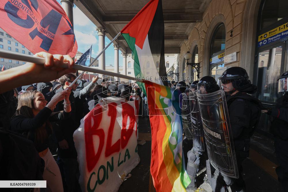 Student Demonstration in Support of Palestine - Italy