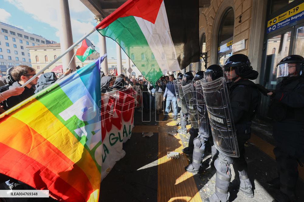 Student Demonstration in Support of Palestine - Italy