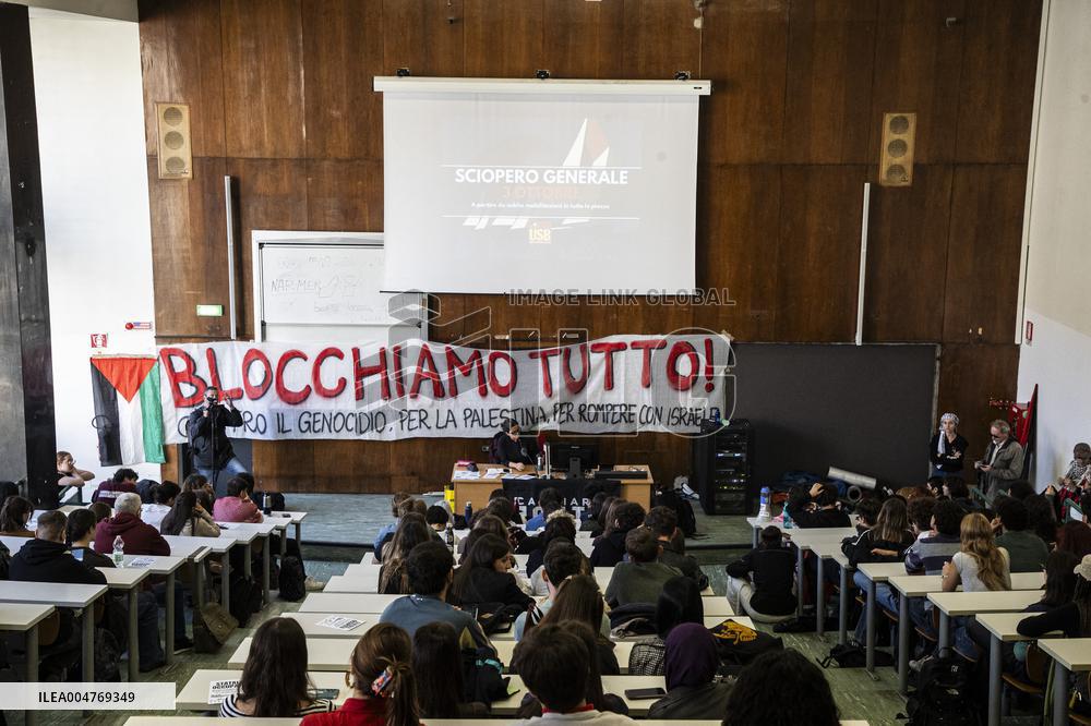 Student Demonstration in Support of Palestine - Italy