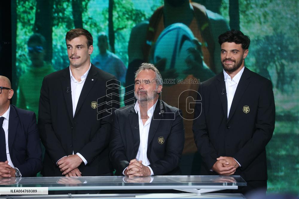 Exclusive - Press Conference of The Partnership Peugeot x The Stade Toulousain - Paris