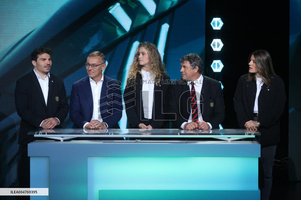 Exclusive - Press Conference of The Partnership Peugeot x The Stade Toulousain - Paris