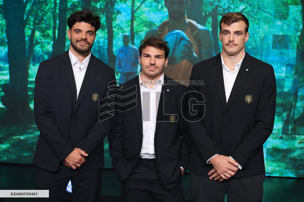 Exclusive - Press Conference of The Partnership Peugeot x The Stade Toulousain - Paris