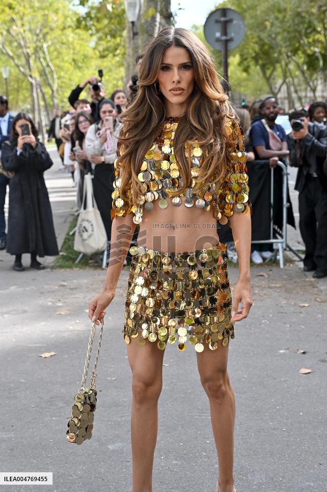 PFW Rabanne Outside Arrivals