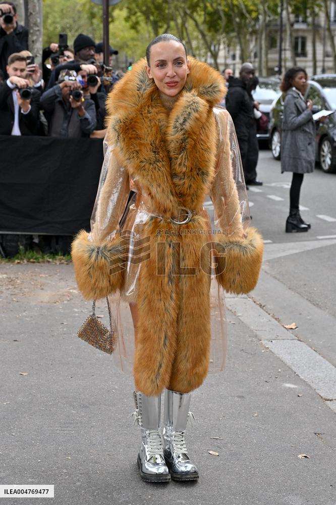 PFW Rabanne Outside Arrivals
