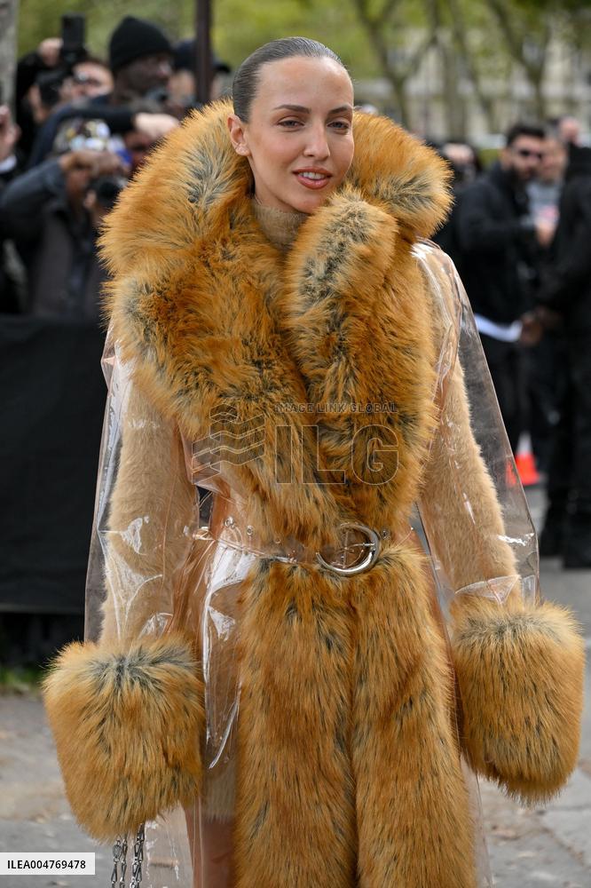 PFW Rabanne Outside Arrivals