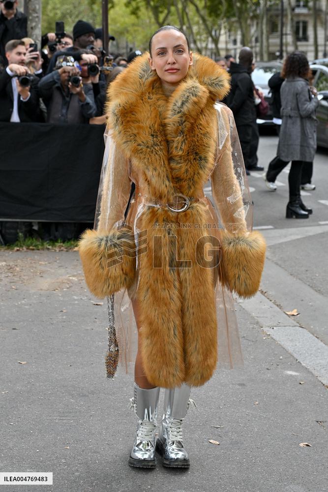 PFW Rabanne Outside Arrivals