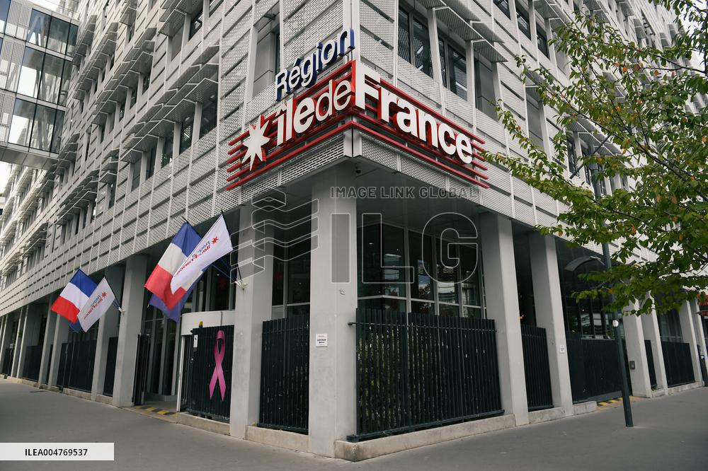Ile de France region headquarters in Saint Ouen near Paris FA