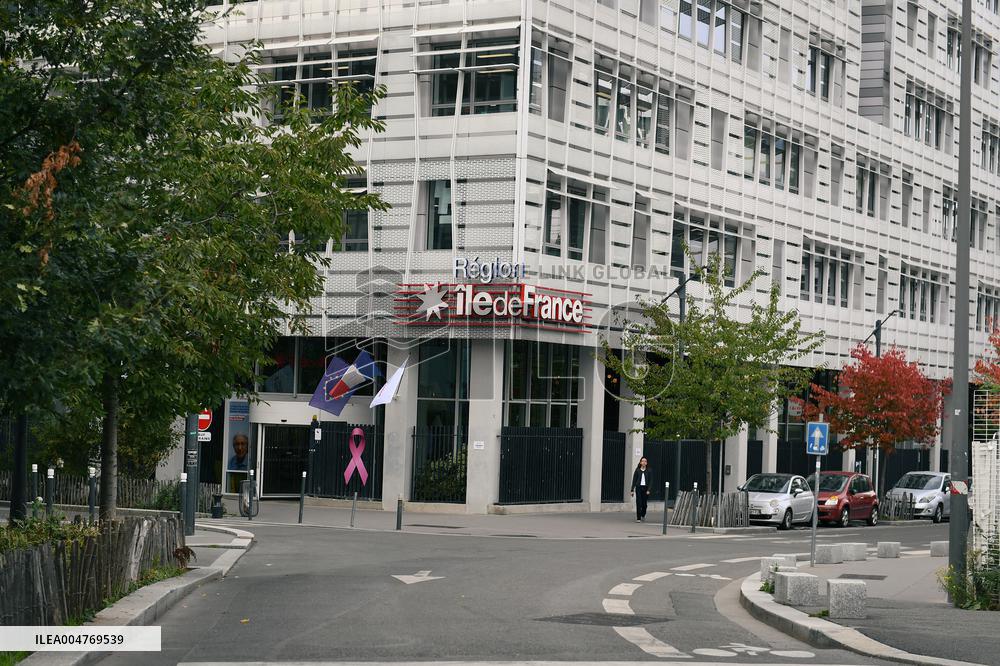 Ile de France region headquarters in Saint Ouen near Paris FA