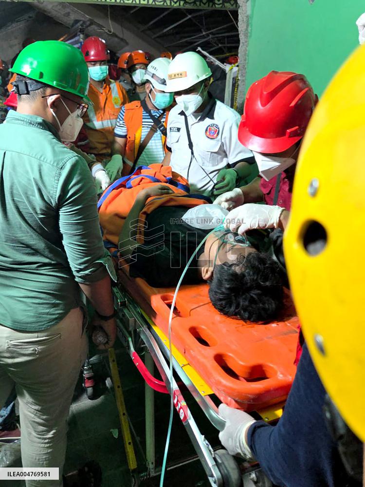 Dozens Feared Dead in School Collapse - Indonesia