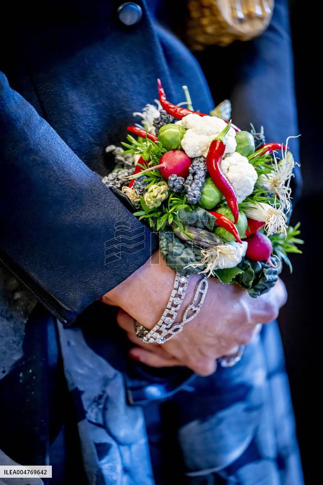 Queen Maxima Visits Hotel Management School Maastricht - Netherlands