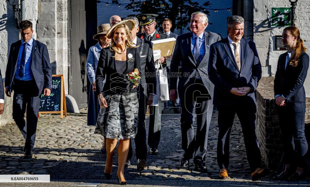 Queen Maxima Visits Hotel Management School Maastricht - Netherlands