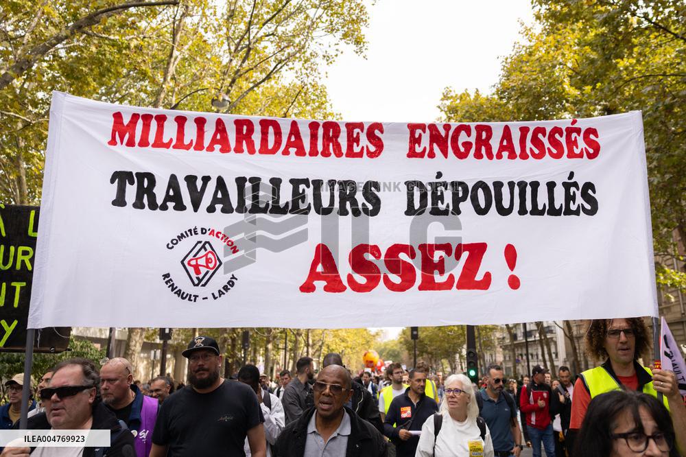 Nationwide Strikes - Paris AJ