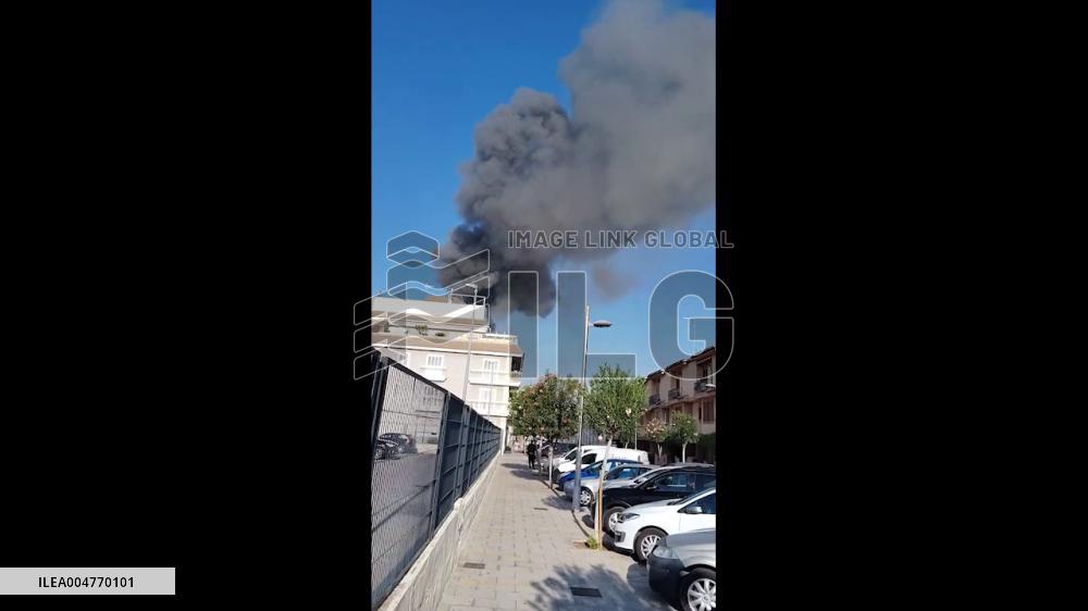 Spain: One Injured, Fire Erupts at Factory in Bonrepòs i Mirambell 2