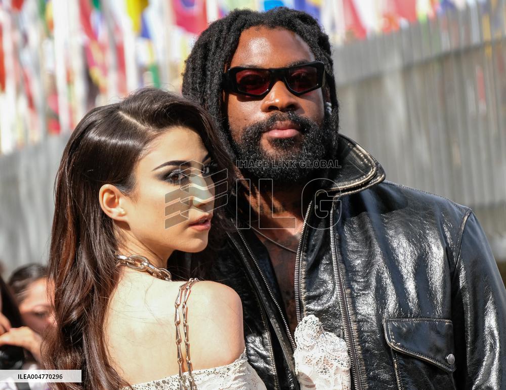 PFW - Paco Rabanne Outside Arrivals