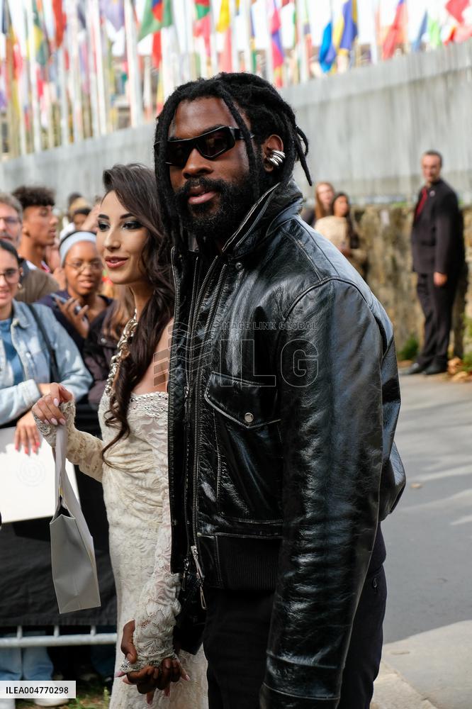 PFW - Paco Rabanne Outside Arrivals