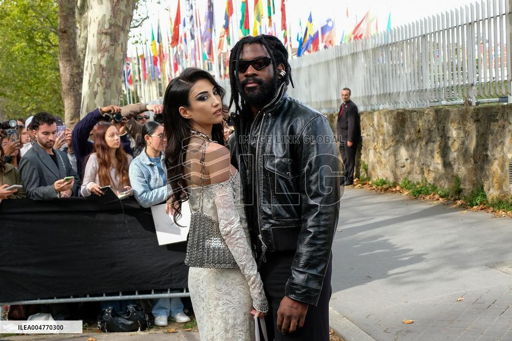 PFW - Paco Rabanne Outside Arrivals