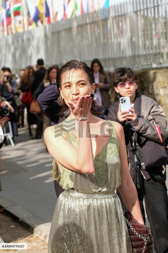 PFW - Paco Rabanne Outside Arrivals