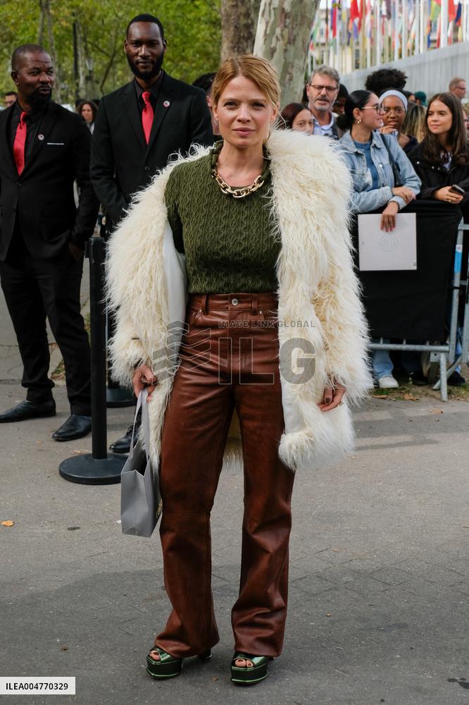 PFW - Paco Rabanne Outside Arrivals