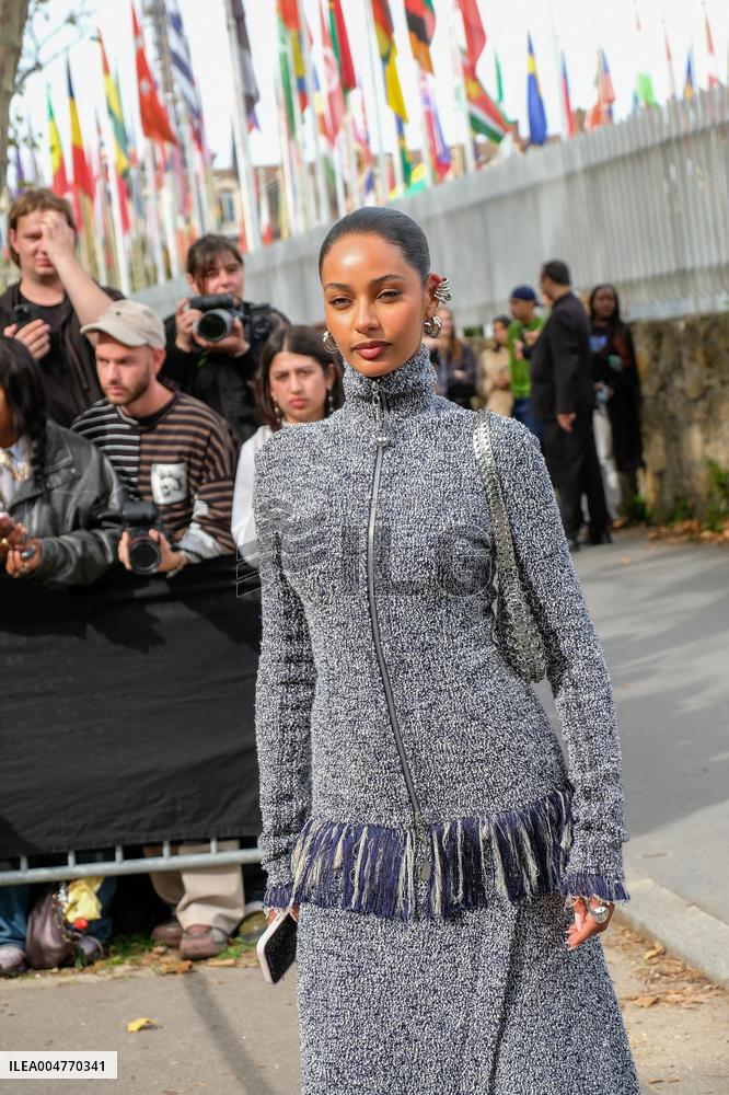 PFW - Paco Rabanne Outside Arrivals