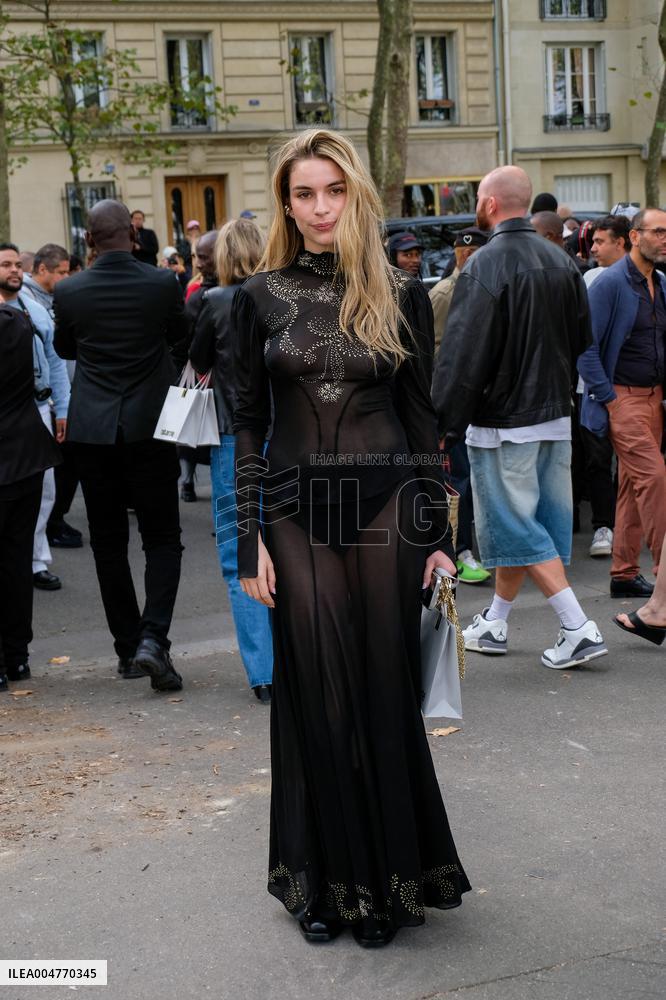PFW - Paco Rabanne Outside Arrivals