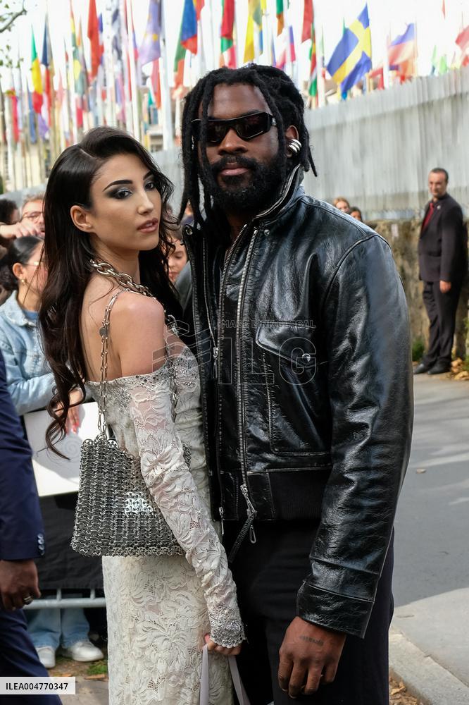 PFW - Paco Rabanne Outside Arrivals