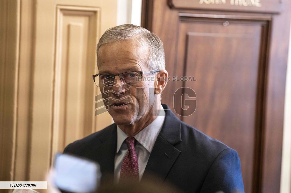 John Thune Meets Reporters Press Conference