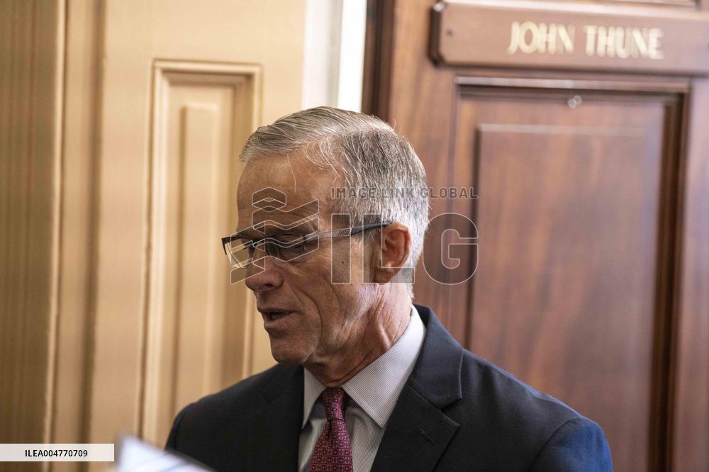 John Thune Meets Reporters Press Conference