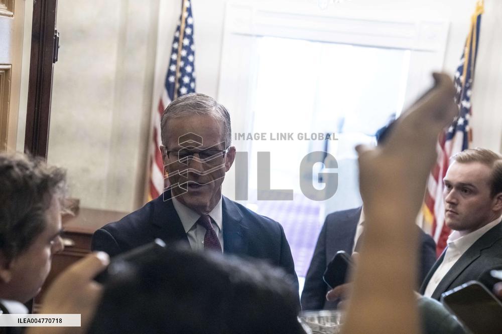 John Thune Meets Reporters Press Conference