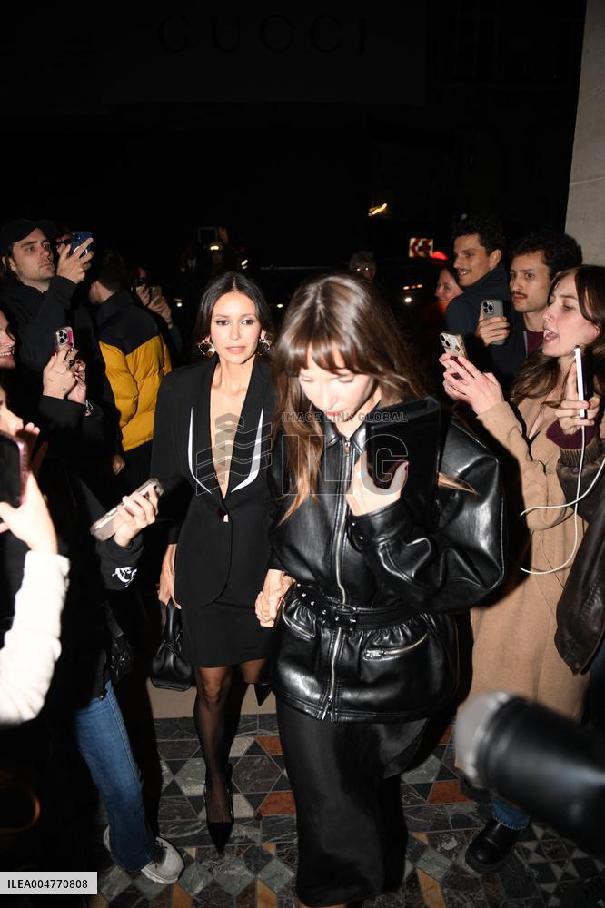 PFW - Nina Dobrev at Palace Coste In Paris