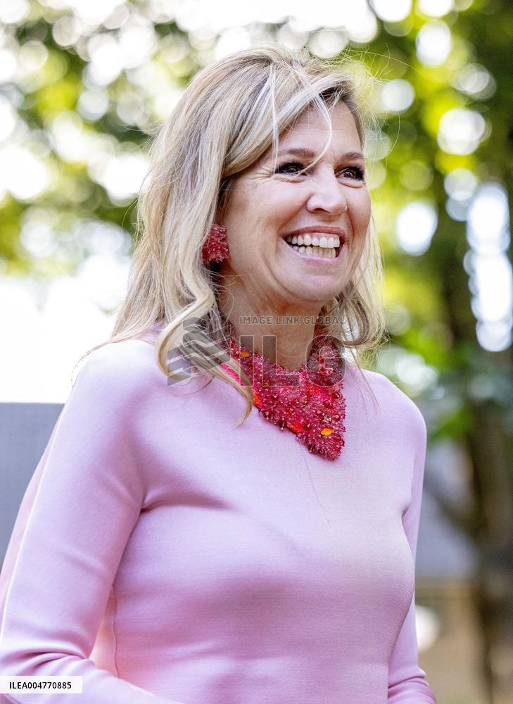 Queen Maxima Visits Strong Neighborhood Connectors In Roermond