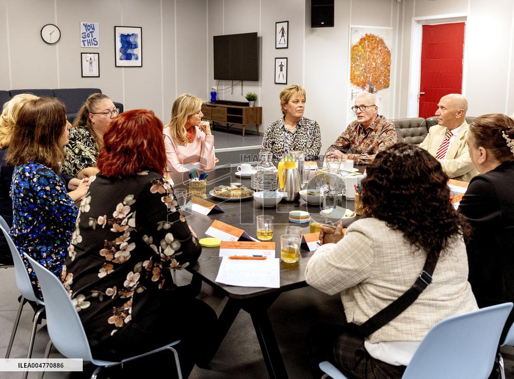 Queen Maxima Visits Strong Neighborhood Connectors In Roermond