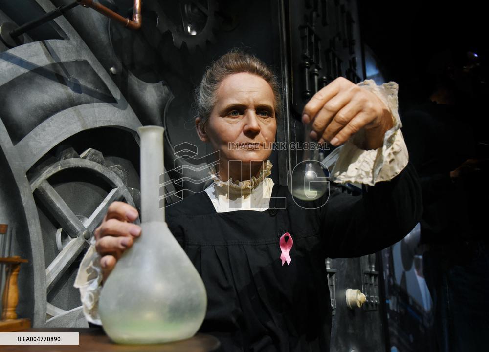 Inauguration Of Marie Curie At Grevin Museum In Paris - France