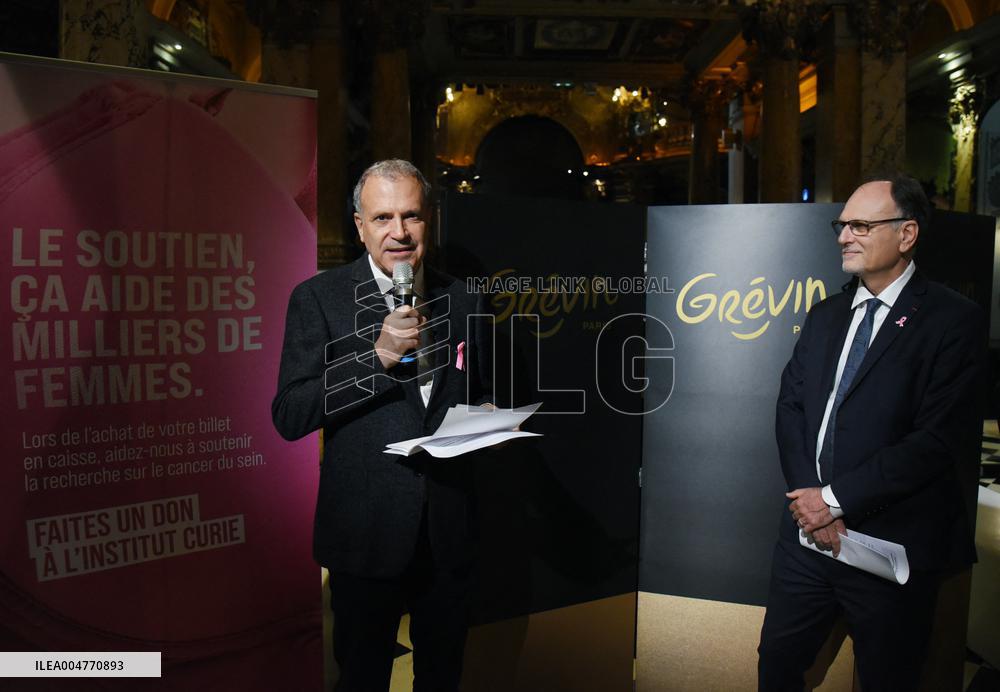 Inauguration Of Marie Curie At Grevin Museum In Paris - France
