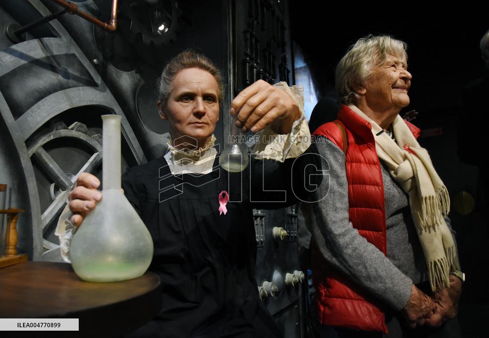 Inauguration Of Marie Curie At Grevin Museum In Paris - France