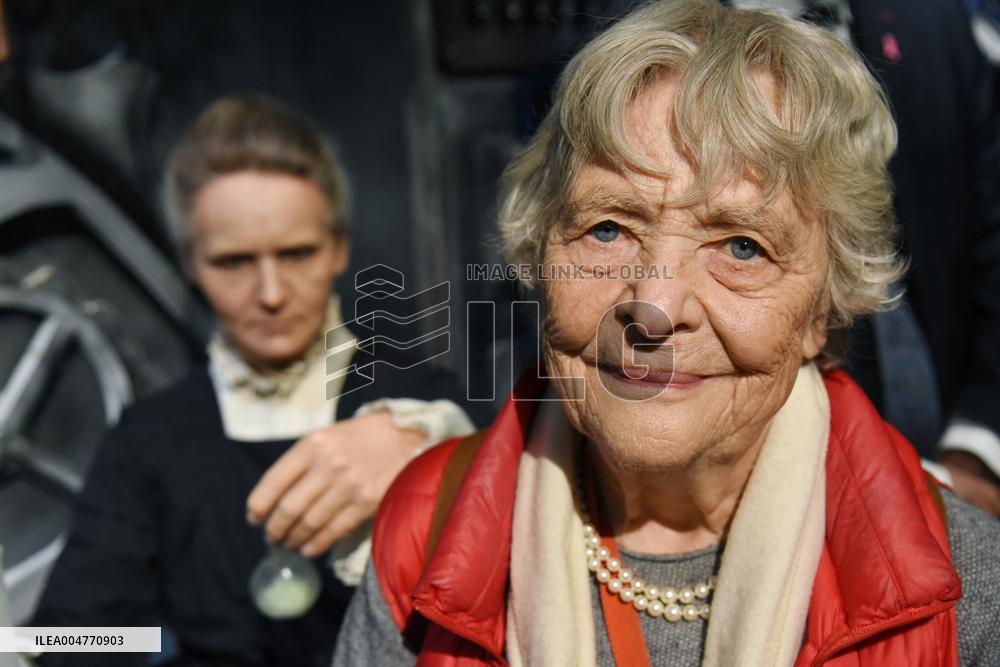 Inauguration Of Marie Curie At Grevin Museum In Paris - France
