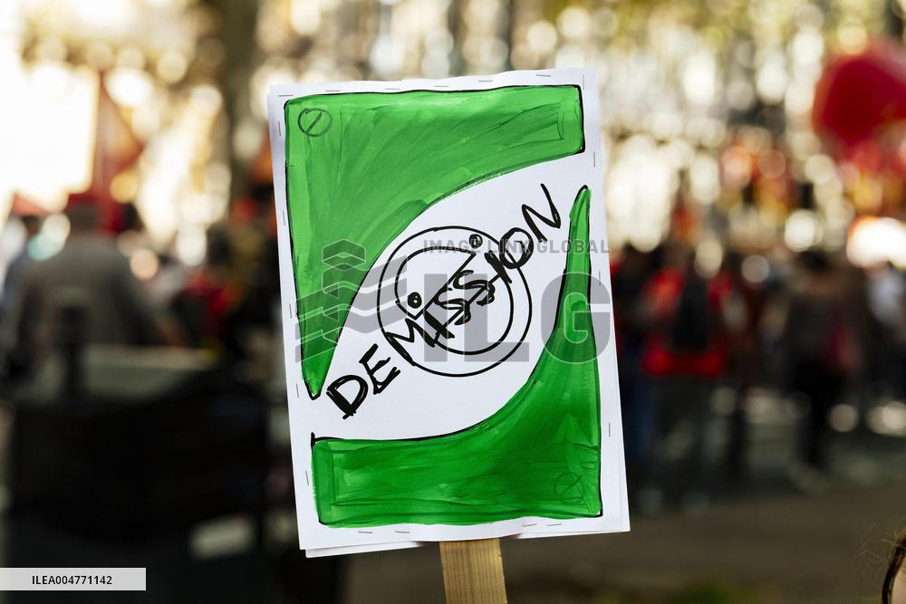 Inter-Union Mobilization in Toulouse - France