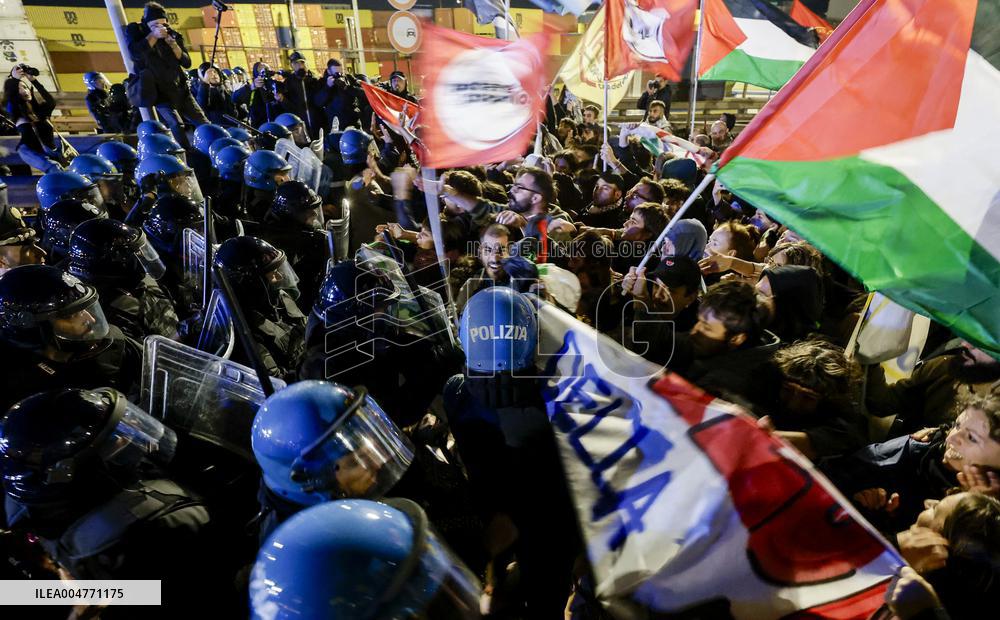 General Strike March for the Global Sumud Flotilla and for Gaza - Italy