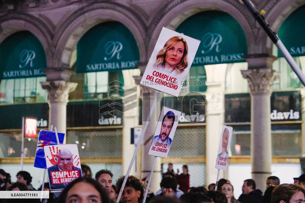General Strike March for the Global Sumud Flotilla and for Gaza - Italy